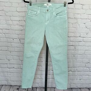 Else Ankle Skinny Jean Light Mint Green